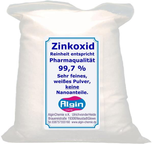 Zinkoxid Feinpulver 25kg Sack - Reinheit entspricht Pharmaqualität 99,7%